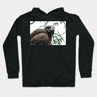 Wedgetail eagle guarding the nest Hoodie